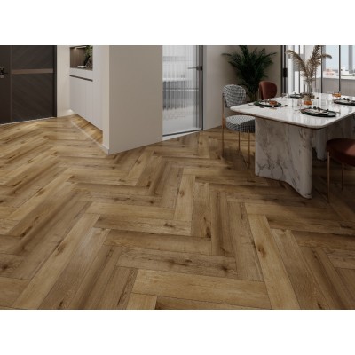 Вінілова підлога SPC Apro Authentic Herringbone AC-508-HB Дуб Crocant