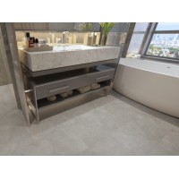 Вінілова підлога SPC Apro Stone ST-803 Бетон Сірий