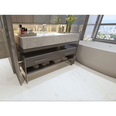 Виниловый пол SPC Apro Stone ST-805 Мрамор Carrara