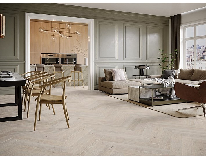 Фото Паркетна дошка BARLINEK Дуб Pudding Herringbone 1WC000029 матовий лак 2 Фото Паркетна дошка BARLINEK Дуб Pudding Herringbone 1WC000029 матовий лак 2