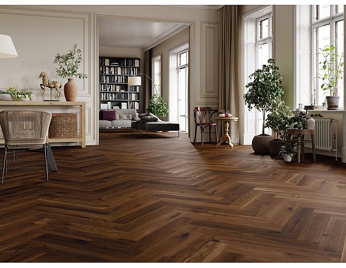 Фото Паркетна дошка BARLINEK Дуб Trapani Herringbone 1WC000032 матовий лак 2 Фото Паркетна дошка BARLINEK Дуб Trapani Herringbone 1WC000032 матовий лак 2