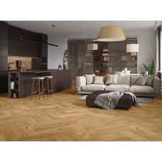 Паркетна дошка BARLINEK Дуб Caramel Herringbone 1WC000024 матовий лак