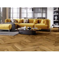 Паркетна дошка BARLINEK Дуб Mainland Chevron 1WV000004 матовий лак