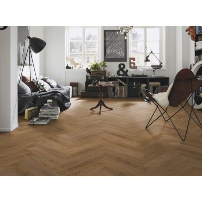 Виниловый пол Wineo DB285WXS Дуб Balanced Brown