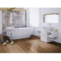Вінілова підлога Wineo DB285WL Дуб Balanced Brown
