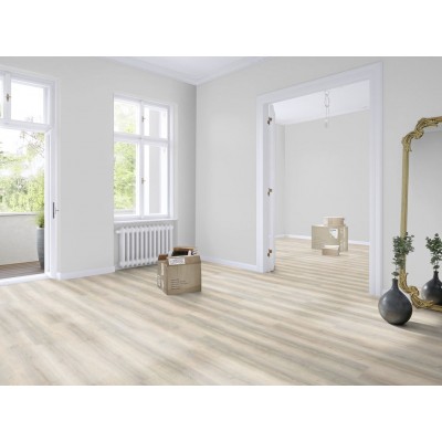 Виниловый пол Wineo DB288WXL Дуб Easy Greige