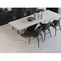 Вінілова підлога Vinilam Ceramo 83444 Італійський Мармур