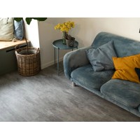 Вінілова підлога Vinilam Ceramo 71614 Цемент Світлий