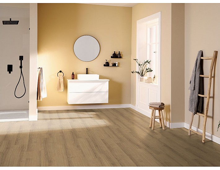 Фото Ламинат Egger Classic Aqua 32/8 EL2014 Дуб Шерман медовый 2
