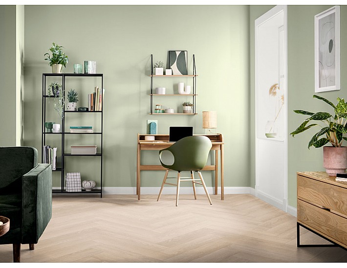 Фото Ламинат Egger Herringbone 32/8 EL2132 Дуб Барония светлый 2