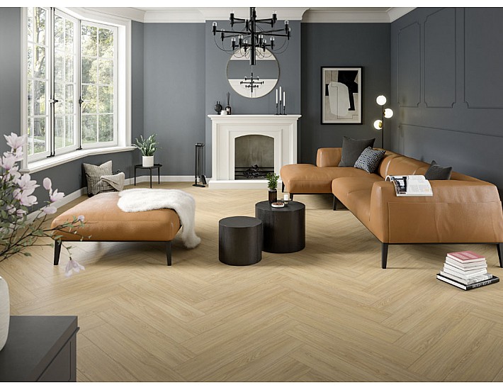 Фото Ламинат Egger Herringbone 32/8 EL2152 Дуб Казелла натуральный 2 Фото Ламинат Egger Herringbone 32/8 EL2152 Дуб Казелла натуральный 2