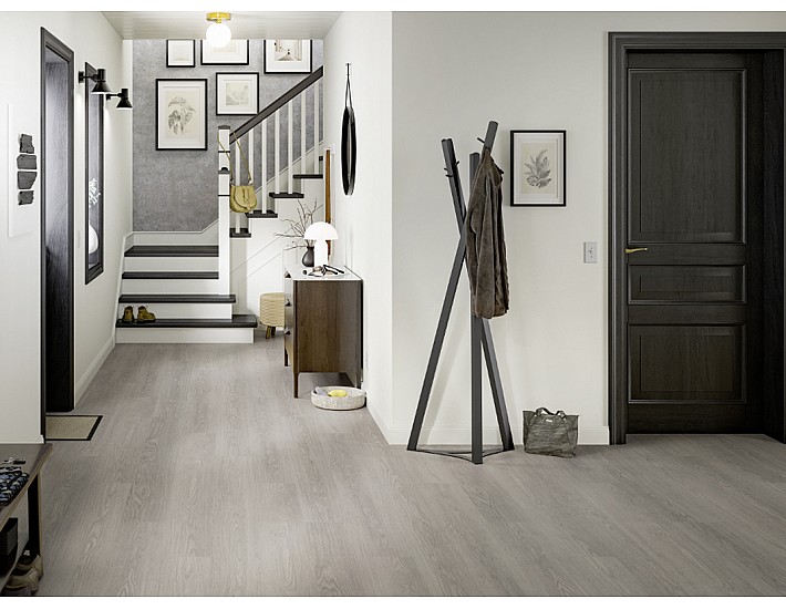 Фото Ламинат Egger Classic Aqua Plus 33/8 EL2135 Дуб Барония серый 2