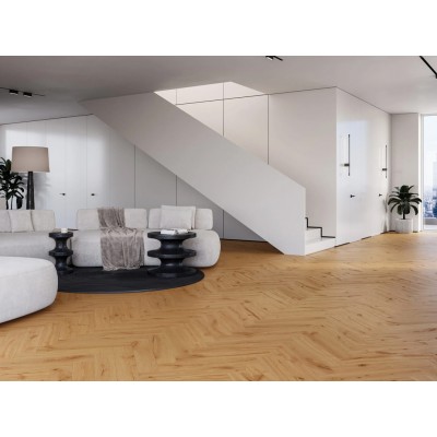 Вінілова підлога SPC BARLINEK Idea Herringbone DP5000027 Дуб Ginger