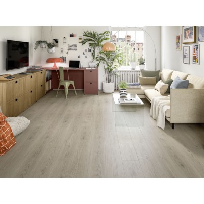 Ламінат Egger Classic Aqua 32/10 EL2184 Дуб Тревізо сірий