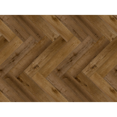 Вінілова підлога SPC Apro Authentic Herringbone AC-506-HB Дуб Cognac