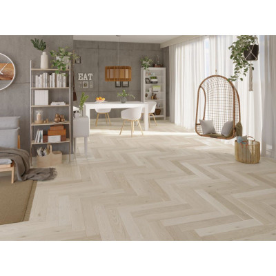 Паркетная доска BARLINEK Дуб Grissini Herringbone 130 мм 1WC000013 матовый лак