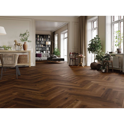 Паркетна дошка BARLINEK Дуб Trapani Herringbone 130 мм 1WC000032 матовий лак
