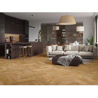 Паркетная доска BARLINEK Дуб Caramel Herringbone 180 мм 1WC000024 матовый лак