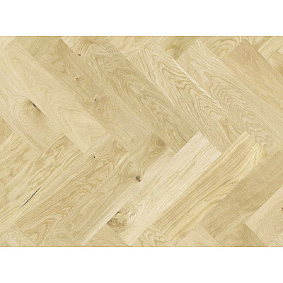 Паркетна дошка BARLINEK Дуб Bianco Herringbone 180 мм 1WC000040 білий матовий лак