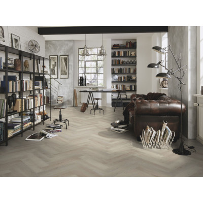Вінілова підлога Wineo DB286WXS Дуб Balanced Lightgrey 