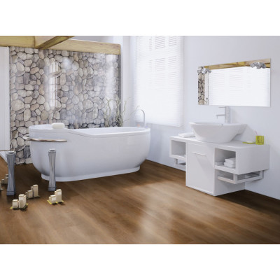 Вінілова підлога Wineo DB285WL Дуб Balanced Brown