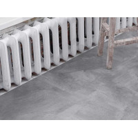 Вінілова підлога Vinilam Ceramo 61602 Сірий Бетон