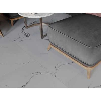 Виниловый пол Vinilam Ceramo 83444 Итальянский Мрамор