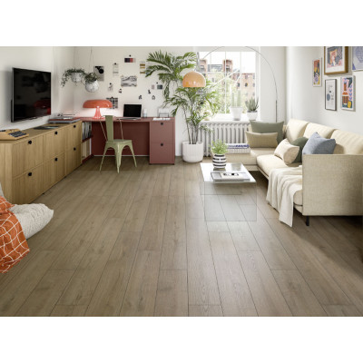 Ламінат Egger Classic Aqua 32/8 Дуб Турин коричневий