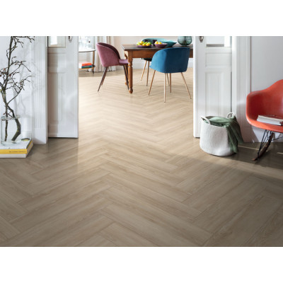 Ламинат Egger Herringbone 32/8 EL2161 Дуб Ньюпорт кремовый