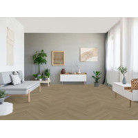 Виниловый пол PARADOR SPC Herringbone 1748853 Дуб Oxford sanded