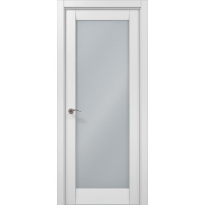 Двері Папа Карло MILLENIUM ML-00 Білий матовий
