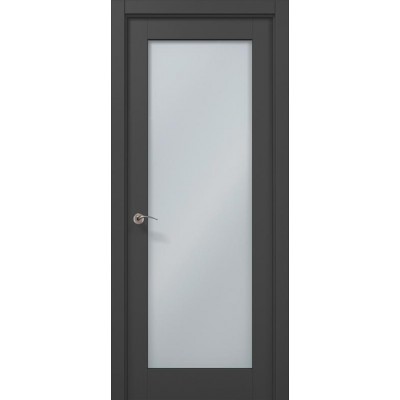 Двери Папа Карло MILLENIUM ML-00 Темно серый супермат
