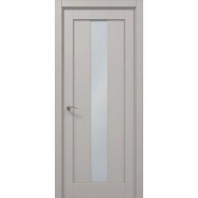 Двери Папа Карло MILLENIUM ML-01 Светло серый супермат