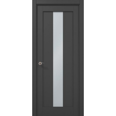 Двері Папа Карло MILLENIUM ML-01 Темно сірий супермат