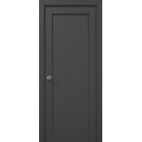 Двері Папа Карло MILLENIUM ML-00F Темно сірий супермат
