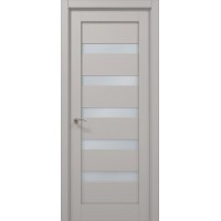 Двері Папа Карло MILLENIUM ML-02 Світло сірий супермат