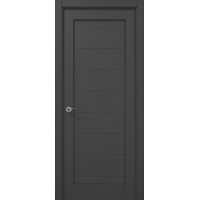 Двері Папа Карло MILLENIUM ML-04 Темно сірий супермат