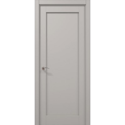 Двері Папа Карло MILLENIUM ML-00F Світло сірий супермат