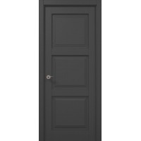 Двері Папа Карло MILLENIUM ML-06 Темно сірий супермат