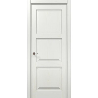 Двері Папа Карло MILLENIUM ML-06 Ясен білий