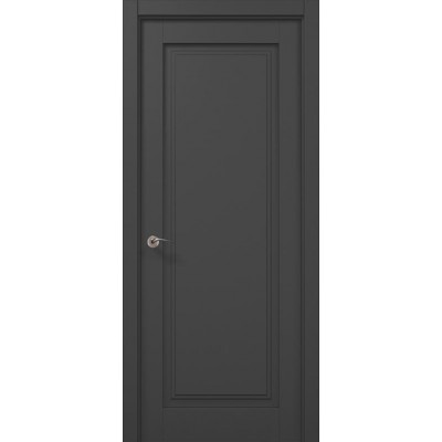Двері Папа Карло MILLENIUM ML-08 Темно сірий супермат