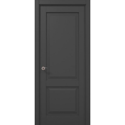 Двері Папа Карло MILLENIUM ML-10 Темно сірий супермат