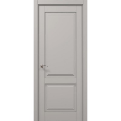 Двері Папа Карло MILLENIUM ML-10 Світло сірий супермат