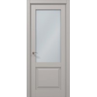 Двері Папа Карло MILLENIUM ML-11 Світло сірий супермат