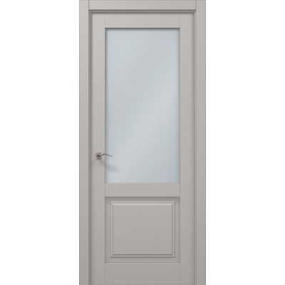 Двері Папа Карло MILLENIUM ML-11 Світло сірий супермат