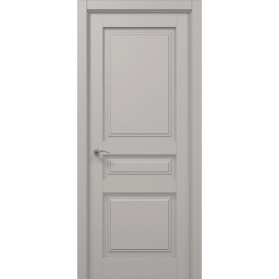 Двері Папа Карло MILLENIUM ML-12 Світло сірий супермат
