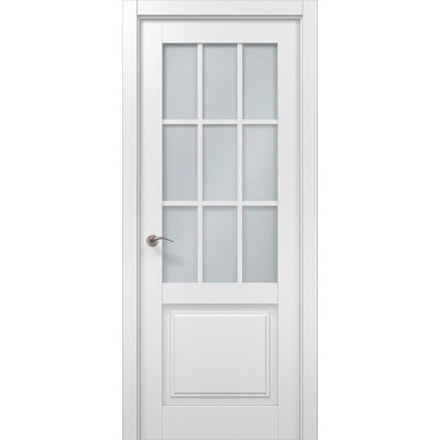 Двері Папа Карло MILLENIUM ML-36 Білий матовий