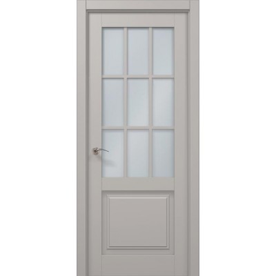 Двері Папа Карло MILLENIUM ML-36 Світло сірий супермат