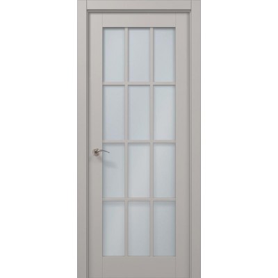 Двері Папа Карло MILLENIUM ML-37 Світло сірий супермат