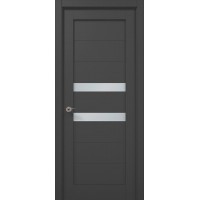 Двері Папа Карло MILLENIUM ML-53 Темно сірий супермат